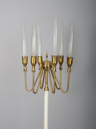 Angelo Lelli Lelii Angelo Lelli floor lamp for Arredoluce c1950