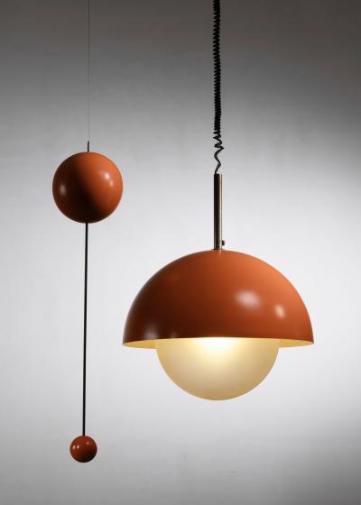 Angelo Lelli Lelii Angelo Lelli pendant lamp for Arredoluce