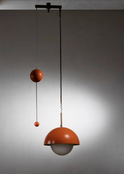 Angelo Lelli Lelii Angelo Lelli pendant lamp for Arredoluce