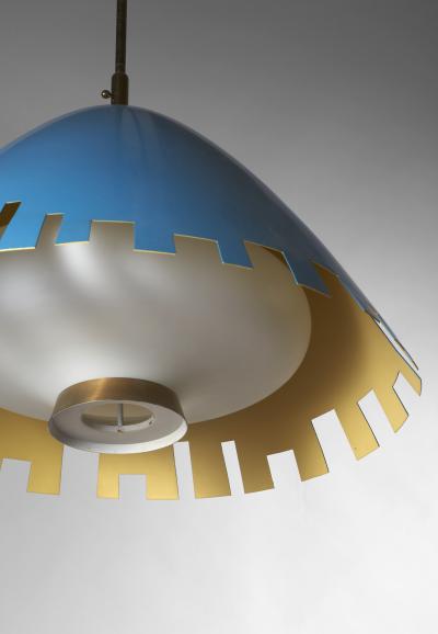 Angelo Lelli Lelii Arredoluce Ceiling Lamp