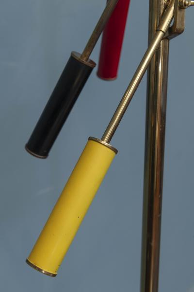 Angelo Lelli Lelii Arredoluce Triennale Floor Lamp by Angelo Lelli Italy