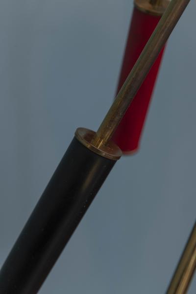 Angelo Lelli Lelii Arredoluce Triennale Floor Lamp by Angelo Lelli Italy