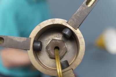 Angelo Lelli Lelii Arredoluce Triennale Floor Lamp by Angelo Lelli Italy