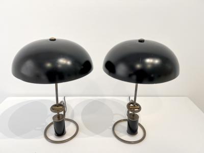 Angelo Lelli Lelii Counterweight Scrittoio Brass Table Lamp by Angelo Lelli for Arredoluce