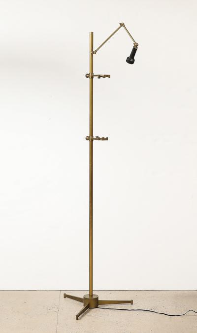 Angelo Lelli Lelii Easel Floor Lamp by Angelo Lelii for Arredoluce