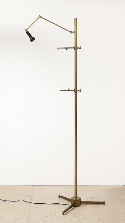 Angelo Lelli Lelii Easel Floor Lamp by Angelo Lelii for Arredoluce