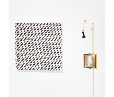 Angelo Lelli Lelii Easel Lamp for Arredoluce ca 1950