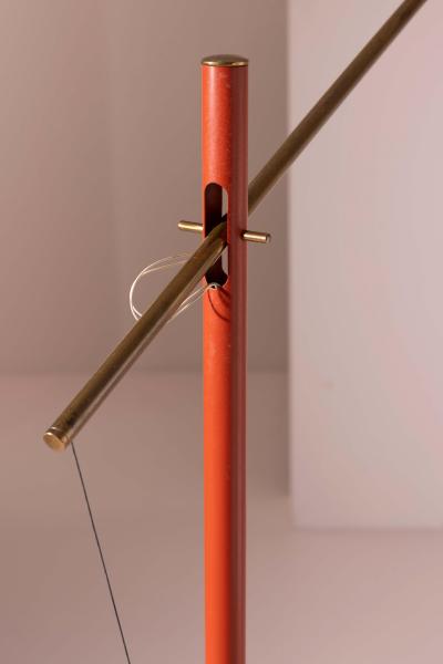 Angelo Lelli Lelii Floor Lamp by Angelo Lelii for Arredoluce Italy 1950s