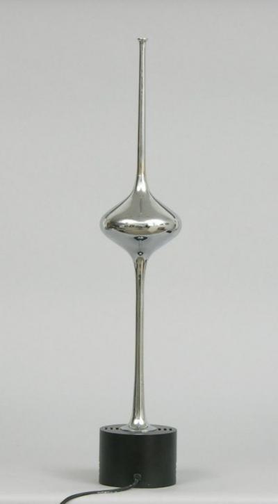 Angelo Lelli Lelii Italian Mid Century Modern Cobra Table Lamp by Angelo Lelli for Arredoluce