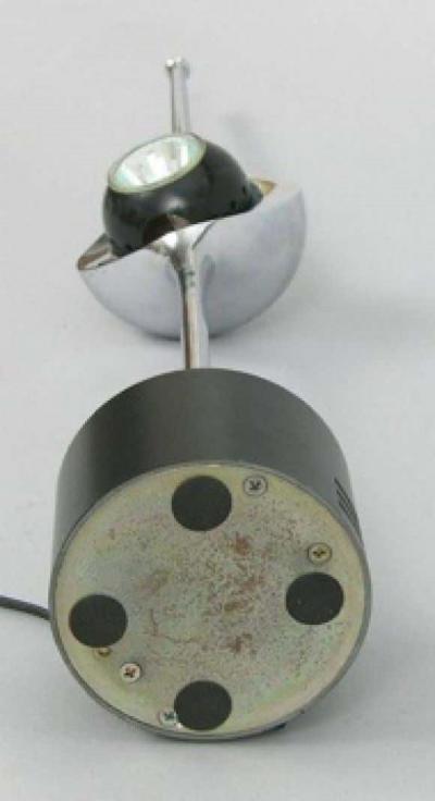 Angelo Lelli Lelii Italian Mid Century Modern Table Lamp Attributed Angelo Lelli for Arredoluce