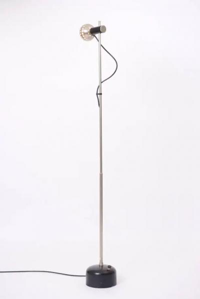 Angelo Lelli Lelii Magnetic Shade Floor Lamp by Angelo Lelli for Arredoluce
