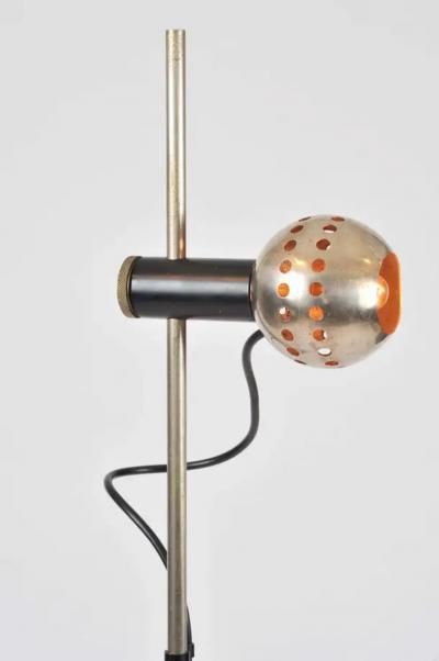 Angelo Lelli Lelii Magnetic Shade Floor Lamp by Angelo Lelli for Arredoluce