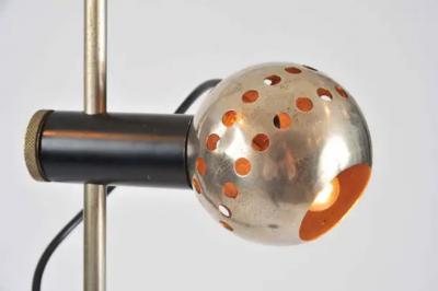 Angelo Lelli Lelii Magnetic Shade Floor Lamp by Angelo Lelli for Arredoluce