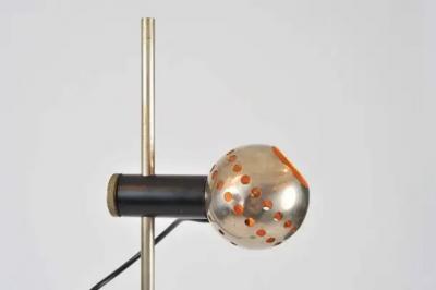 Angelo Lelli Lelii Magnetic Shade Floor Lamp by Angelo Lelli for Arredoluce