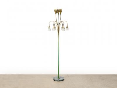 Angelo Lelli Lelii No 77 Rare Floor Lamp by Angelo Lelii for Arredoluce