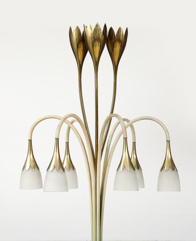 Angelo Lelli Lelii No 77 Rare Floor Lamp by Angelo Lelii for Arredoluce