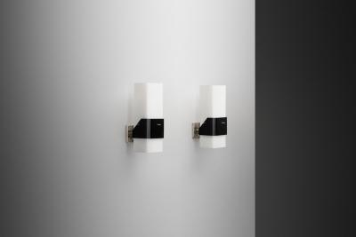 Angelo Lelli Lelii Pair of Model 12670 Wall Lamps by Angelo Lelii for Arredoluce Italy 1950s