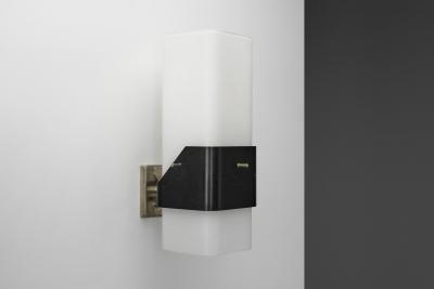 Angelo Lelli Lelii Pair of Model 12670 Wall Lamps by Angelo Lelii for Arredoluce Italy 1950s