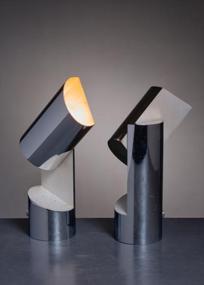 Angelo Lelli Lelii Pair of Table Lamps by Angelo Lelli for Arredoluce