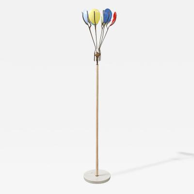 Angelo Lelli Lelii Rare Floor Lamp no 12477 by Angelo Lelii for Arredoluce