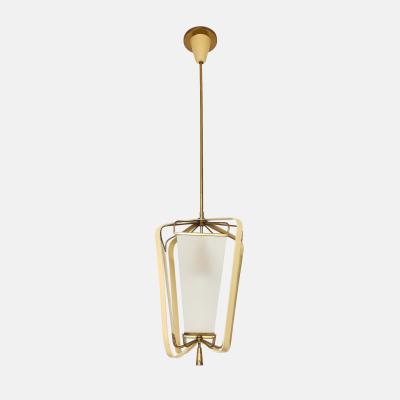 Angelo Lelli Lelii Rare Lantern Pendant Light by Angelo Lelii