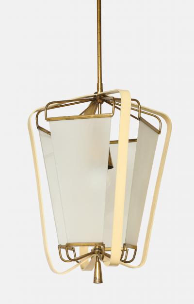 Angelo Lelli Lelii Rare Lantern Pendant Light by Angelo Lelii