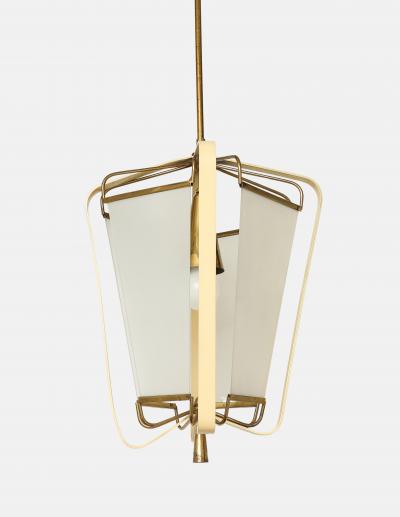 Angelo Lelli Lelii Rare Lantern Pendant Light by Angelo Lelii