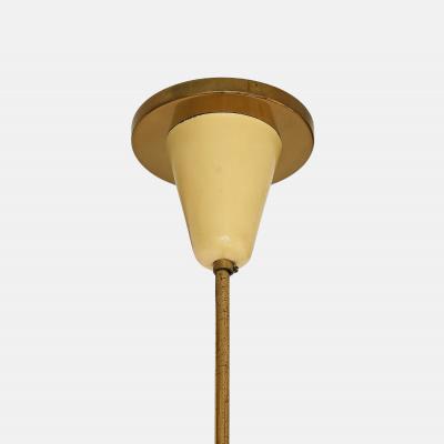 Angelo Lelli Lelii Rare Lantern Pendant Light by Angelo Lelii