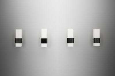 Angelo Lelli Lelii Set of Four Model 12670 Wall Lamps by Angelo Lelii for Arredoluce Italy 1950s
