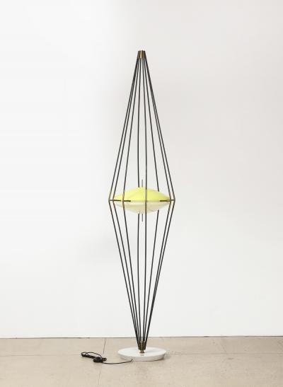 Angelo Lelli Lelii Siluro Floor Lamp by Angelo Lelii for Arredoluce
