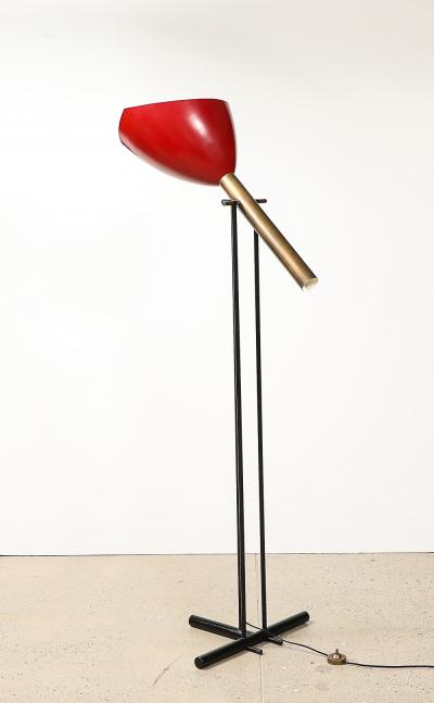 Angelo Lelli Lelii Televisione Floor Lamp by Angelo Lelii for Arredoluce
