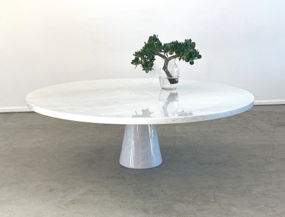 Angelo Mangiarotti ANGELO MANGIAROTTI ROUND COFFEE TABLE