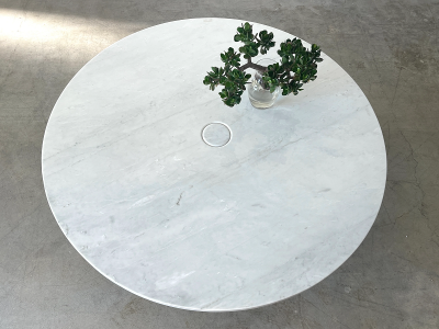 Angelo Mangiarotti ANGELO MANGIAROTTI ROUND COFFEE TABLE