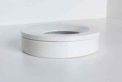 Angelo Mangiarotti Angelo Mangiarotti Barbados Ashtray in White Ceramic Italy 1960s