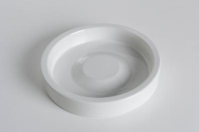 Angelo Mangiarotti Angelo Mangiarotti Barbados Ashtray in White Ceramic Italy 1960s