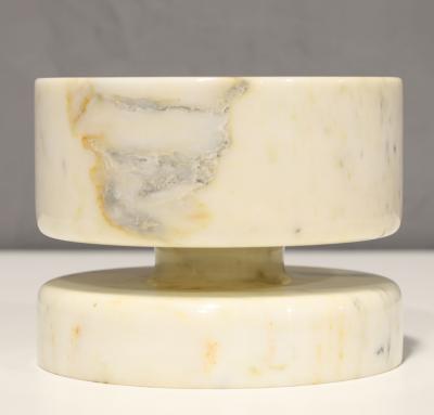 Angelo Mangiarotti Angelo Mangiarotti Calacatta Marble Vase