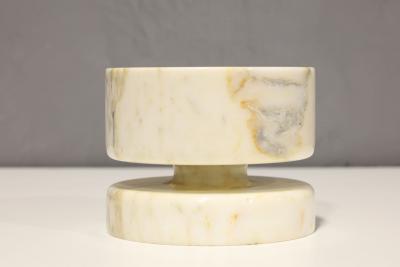 Angelo Mangiarotti Angelo Mangiarotti Calacatta Marble Vase