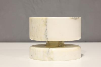 Angelo Mangiarotti Angelo Mangiarotti Calacatta Marble Vase