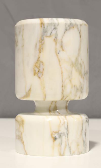 Angelo Mangiarotti Angelo Mangiarotti Calacatta Marble Vase