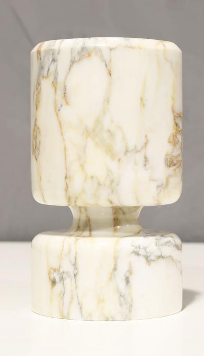 Angelo Mangiarotti Angelo Mangiarotti Calacatta Marble Vase