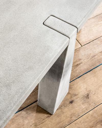 Angelo Mangiarotti Angelo Mangiarotti Console Table mod Incas for Skipper 70s
