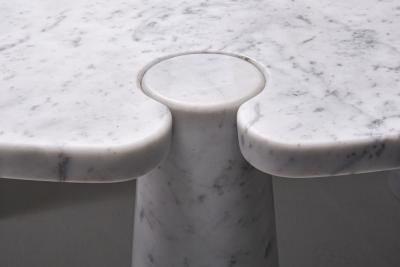 Angelo Mangiarotti Angelo Mangiarotti Eros Round Marble Dining Table 1970s