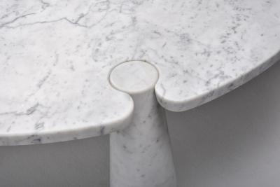 Angelo Mangiarotti Angelo Mangiarotti Eros Round Marble Dining Table 1970s