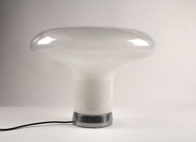 Angelo Mangiarotti Angelo Mangiarotti Lesbo Table Lamp for Artemide Italian Blown Glass 1960s