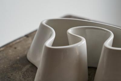 Angelo Mangiarotti Angelo Mangiarotti Rare Ceramic Object Tremiti Formalibera for Danese Milano