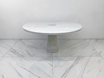 Angelo Mangiarotti Angelo Mangiarotti for Skipper Carrara Marble Eros Dining Table 1970s
