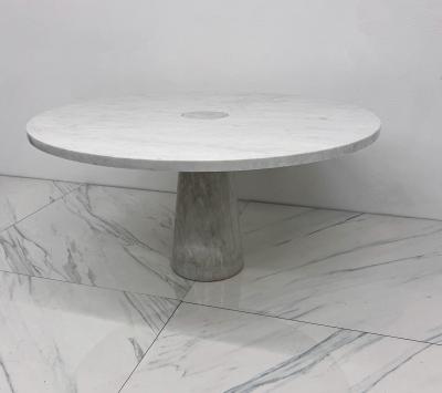 Angelo Mangiarotti Angelo Mangiarotti for Skipper Carrara Marble Eros Dining Table 1970s