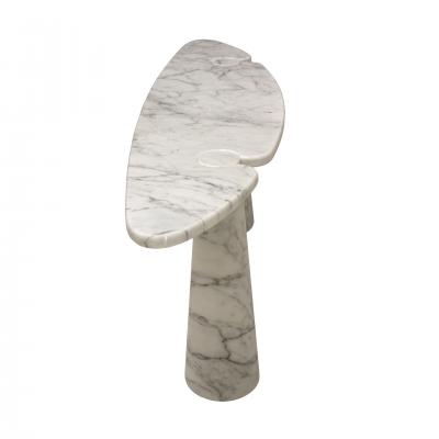 Angelo Mangiarotti Angelo Mangiarotti for Skipper White Carrara Marble Eros Console Table
