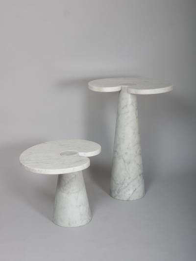 Angelo Mangiarotti Angelo Mangiarotti marble side tables Eros for Skipper