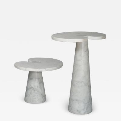 Angelo Mangiarotti Angelo Mangiarotti marble side tables Eros for Skipper